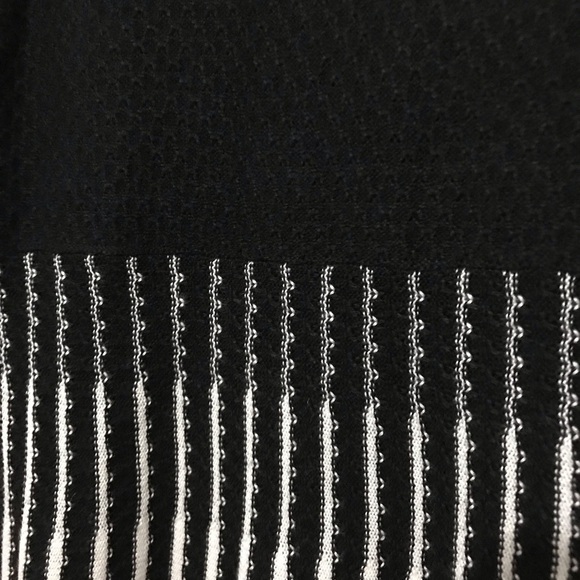 Calvin Klein Black and White Striped Dress - Picture 4 of 6